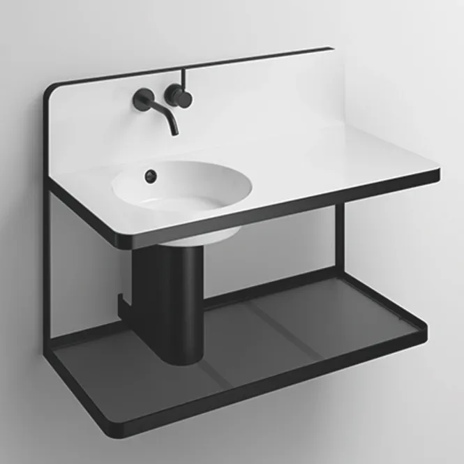 Hovedbilde Alape WP.S19L.1R servant 100x49 cm vegghengt inkl. blandebatteri