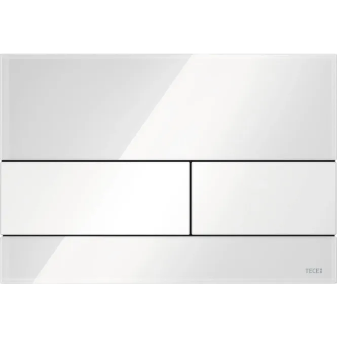 Hovedbilde TECEsquare betjeningsplate - glass