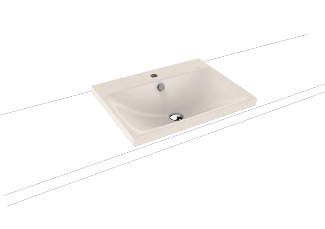 Hovedbilde Kaldewei SILENIO Toppmontert Servant Mod 3040 60x46 cm, Pergamon, 1 ...