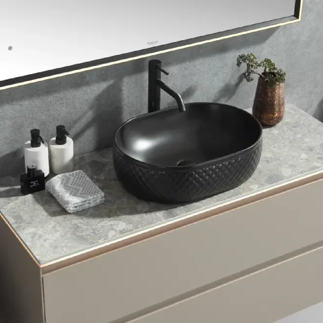 Hovedbilde Scala Bad Sandro Oval Toppmontert Servant 50x36 cm