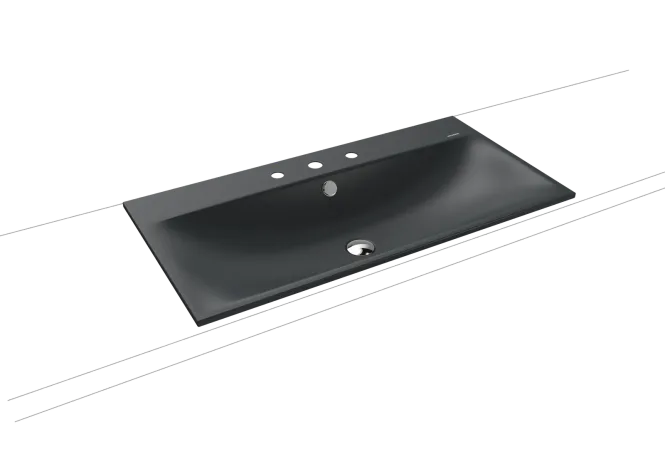 Hovedbilde Kaldewei SILENIO Nedfelt Servant Mod 3038 90x46 cm, Cool Grey 90, 3 ...