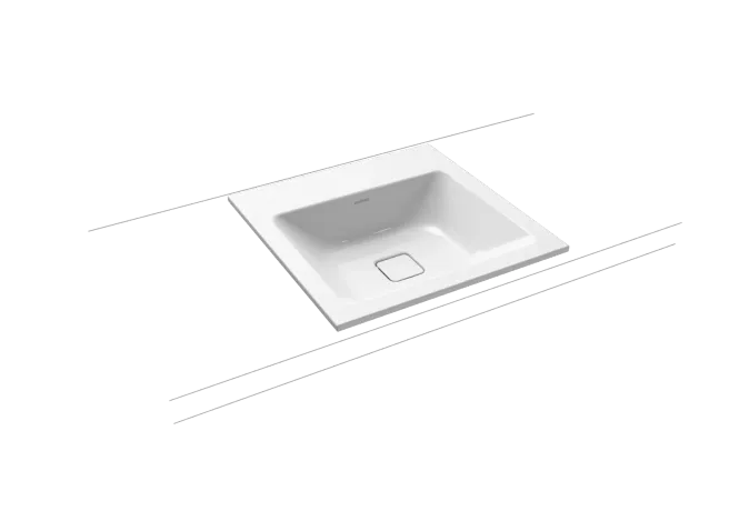 Hovedbilde Kaldewei CONO Mod 3075 Nedfelt Servant, 50x50 cm, Alpine White, 0 ...