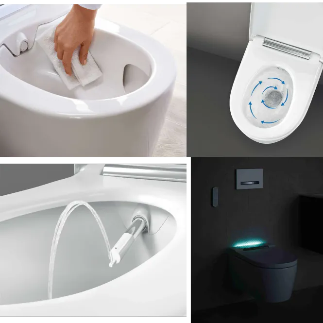 Hovedbilde Geberit Aquaclean Sela vegghengt dusjtoalett