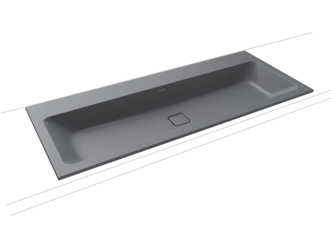Hovedbilde Kaldewei CONO Mod 3082 Nedfelt Servant, 120x50 cm, Cool Grey 70, 3 ...