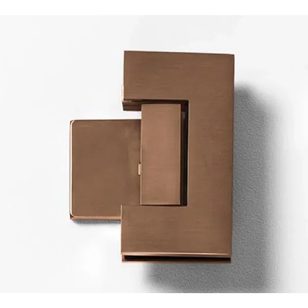Hovedbilde OUTLET: INR ARC 12 Original Dusjhjørne 80x80 cm - Brushed Bronze - ...