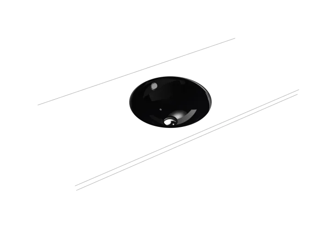 Hovedbilde Kaldewei CLASSIC Mod 3183 Underlimt Servant, 43.2x43.2 cm, Black, 0 ...