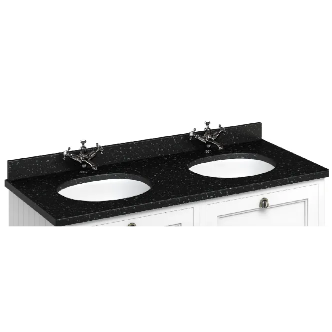 Hovedbilde Burlington servantskap 130x55cm med benkeplate/underlimt servant