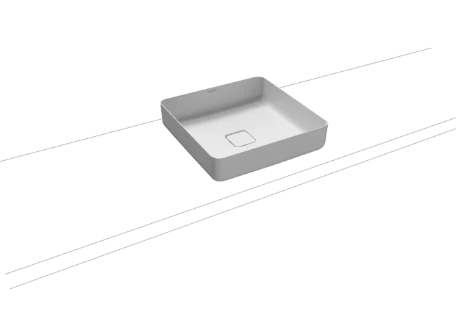 Hovedbilde Kaldewei MIENA Mod 3184 Toppmontert Servant, 40x40 cm, Alpine White ...