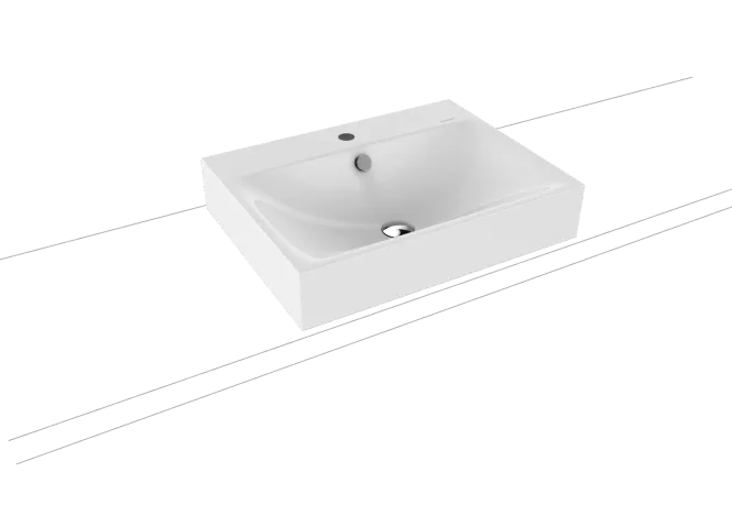 Hovedbilde Kaldewei SILENIO Toppmontert Servant Mod 3042 60x46 cm, Alpine White, ...