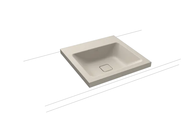 Hovedbilde Kaldewei CONO Mod 3076 Toppmontert Servant, 50x50 cm, Warm Grey 10, 0 ...