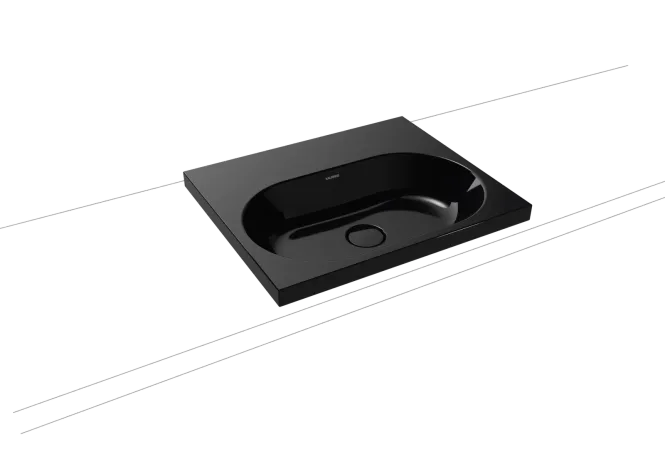 Hovedbilde Kaldewei CENTRO Mod 3055 Toppmontert Servant, 60x50 cm, Black, 0 ...