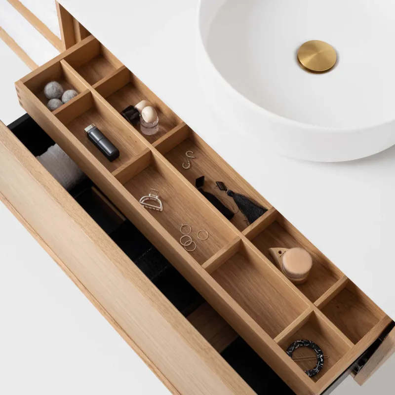 INR Air Wood 100C cm servantskap - uten servant/benkeplate