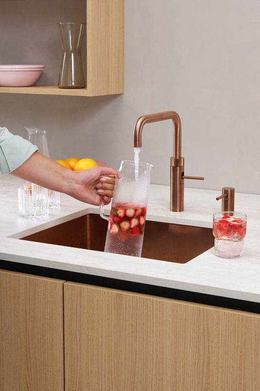 Quooker Fusion Square rose copper