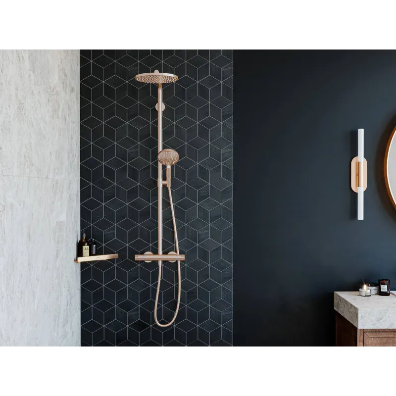 Hansgrohe Raindance Select S Showerpipe 240 1jet PowderRain