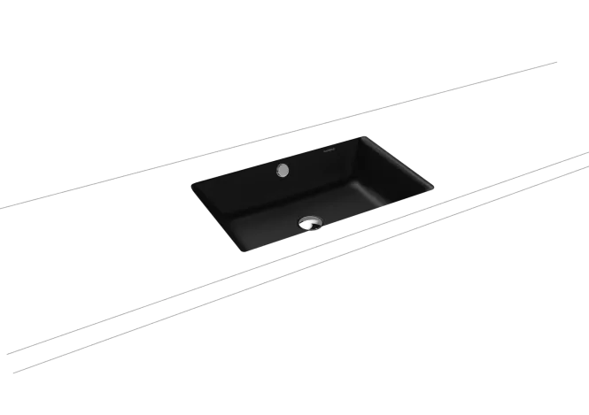 Hovedbilde Kaldewei PURO Underlimt Servant Mod 3160 60x38.5 cm, Black Matt 100, ...