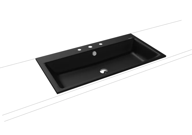 Hovedbilde Kaldewei PURO Mod 3152 Nedfelt Servant, 90x46 cm, Cool Grey 90, 3 ...