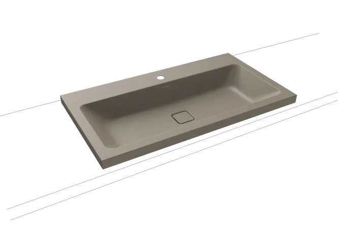Hovedbilde Kaldewei CONO Mod 3084 Toppmontert Servant, 90x50 cm, Warm Grey 60, 1 ...