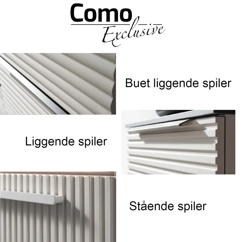 Scala Bad Como 60 cm servantskap - Exclusive fronter
