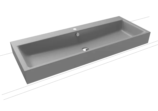 Hovedbilde Kaldewei PURO Mod 3168 Toppmontert Servant, 120x46 cm, Cool Grey 30, ...