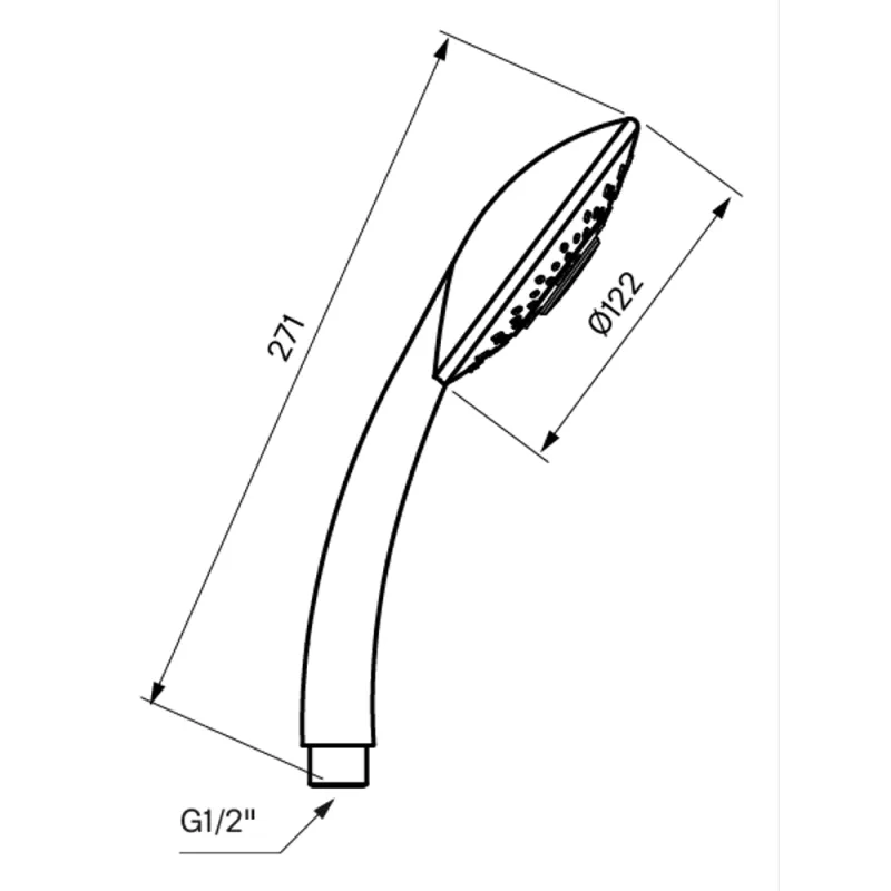 Tapwell ZDOC076 hånddusj