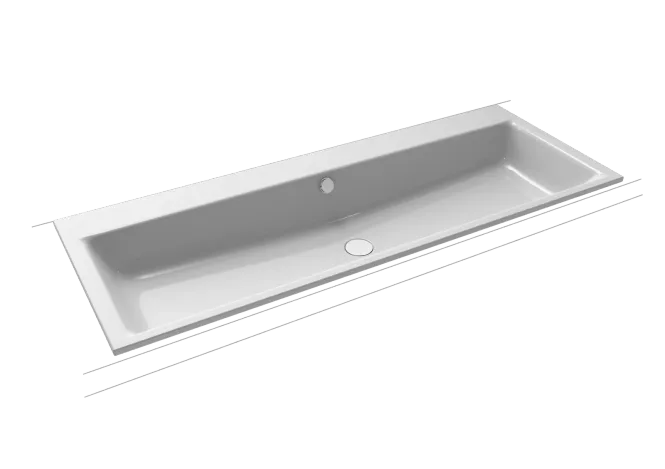 Hovedbilde Kaldewei PURO Mod 3169 Nedfelt Servant, 120x46 cm, Manhattan, 0 ...