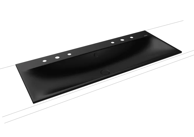 Hovedbilde Kaldewei SILENIO Nedfelt Servant Mod 3039 120x46 cm, Black Matt 100, ...