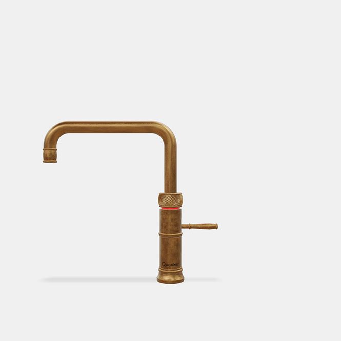 Hovedbilde Quooker Classic Fusion Square aldret messing