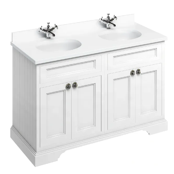 Hovedbilde Burlington Servantskap med Benkeplate og Servant 130x55 cm 