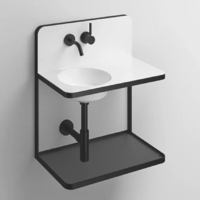 Hovedbilde Alape WP.S19.1R servant 60x36 cm vegghengt inkl. blandebatteri