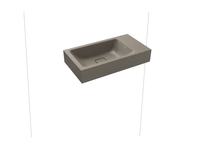 Hovedbilde Kaldewei CONO Mod 3073 Vegghengt Servant, 55x30 cm, Warm Grey 60, 0 ...