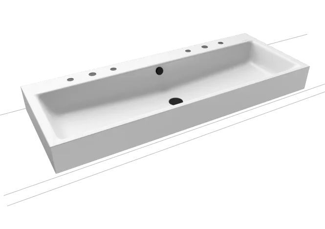 Hovedbilde Kaldewei PURO Mod 3168-D Dobbel Toppmontert Servant, 120x46 cm, ...