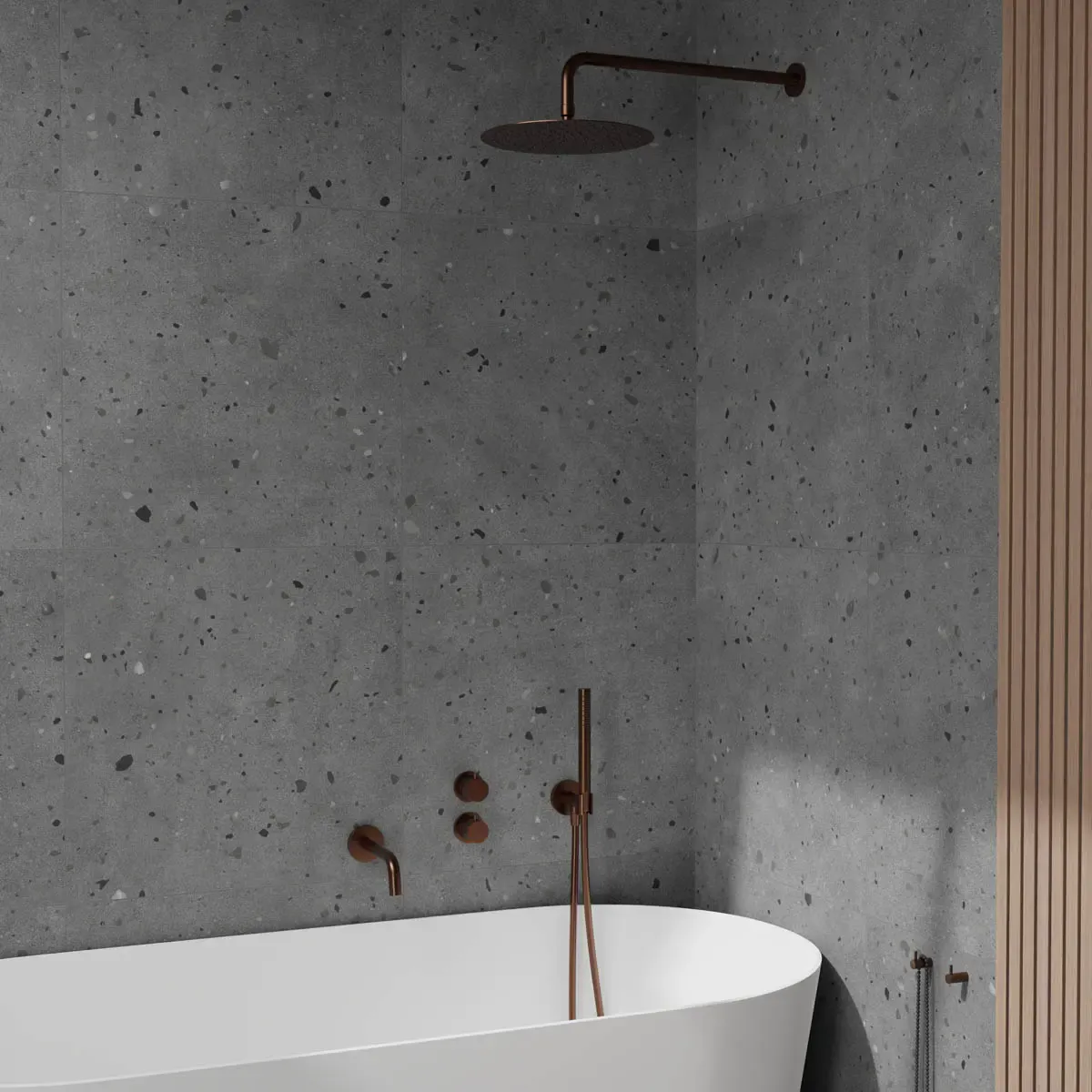 Scandtap Steel Harmonized 3x Innebygd Takdusj