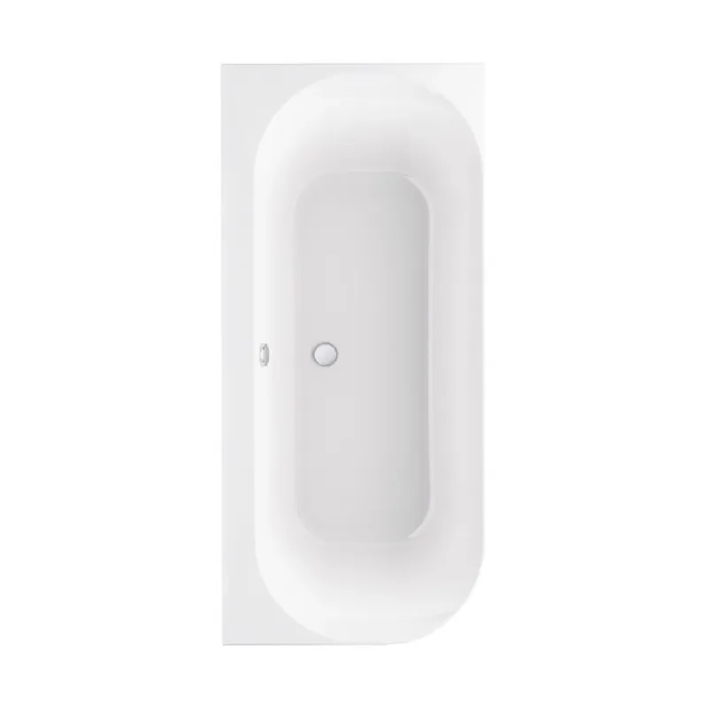 Strømberg Nino Back-To-Corner Badekar 165x75 cm