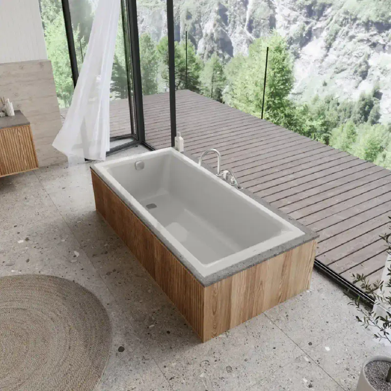 Kaldewei PURO NEXT Mod 1422 Innebygd Badekar 170x70 cm