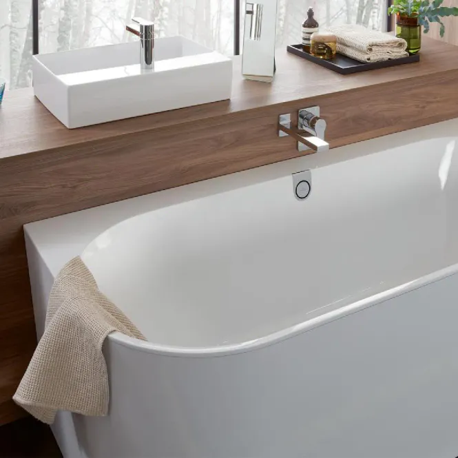 Hovedbilde Villeroy & Boch Oberon 2.0 Back-To-Wall Badekar 180x80 cm
