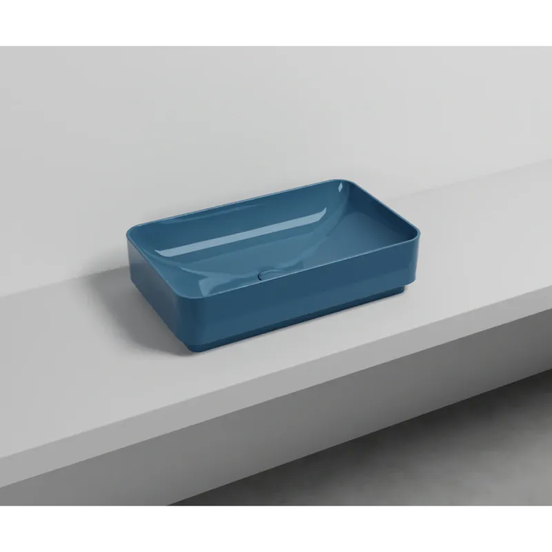 Cielo Mare Rektangulær servant 60x38 cm toppmontert