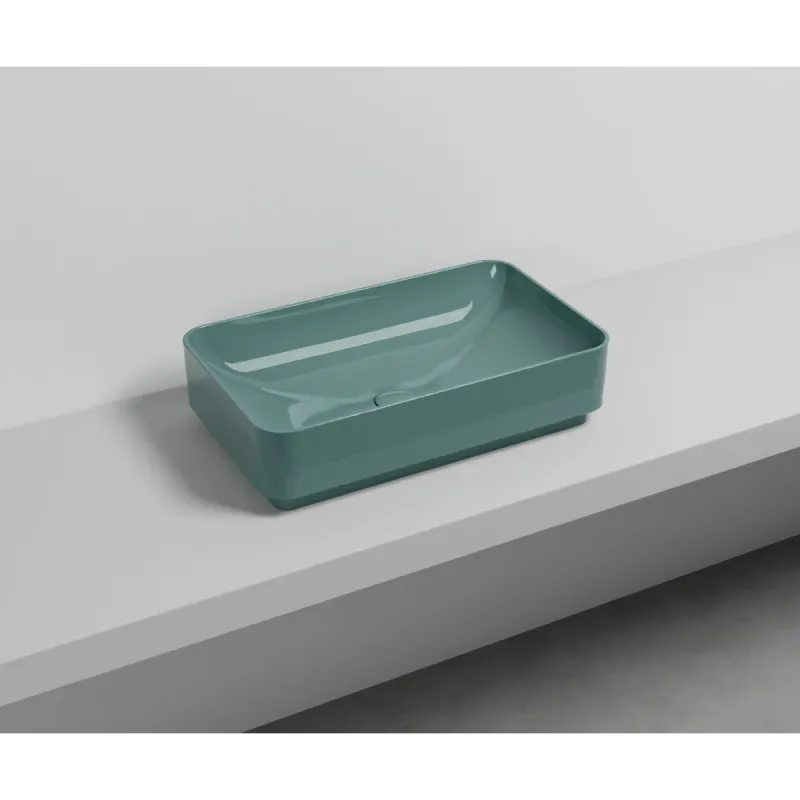 Cielo Mare Rektangulær servant 60x38 cm toppmontert