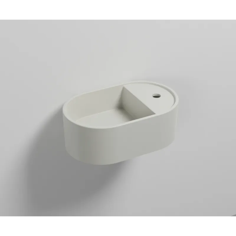 Cielo Les Petites Oval servant 46x30 cm vegg/topp