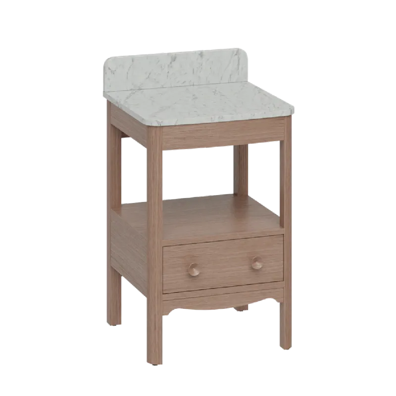 Burlington Guild Servantskap 52 cm med Carrara Benkeplate