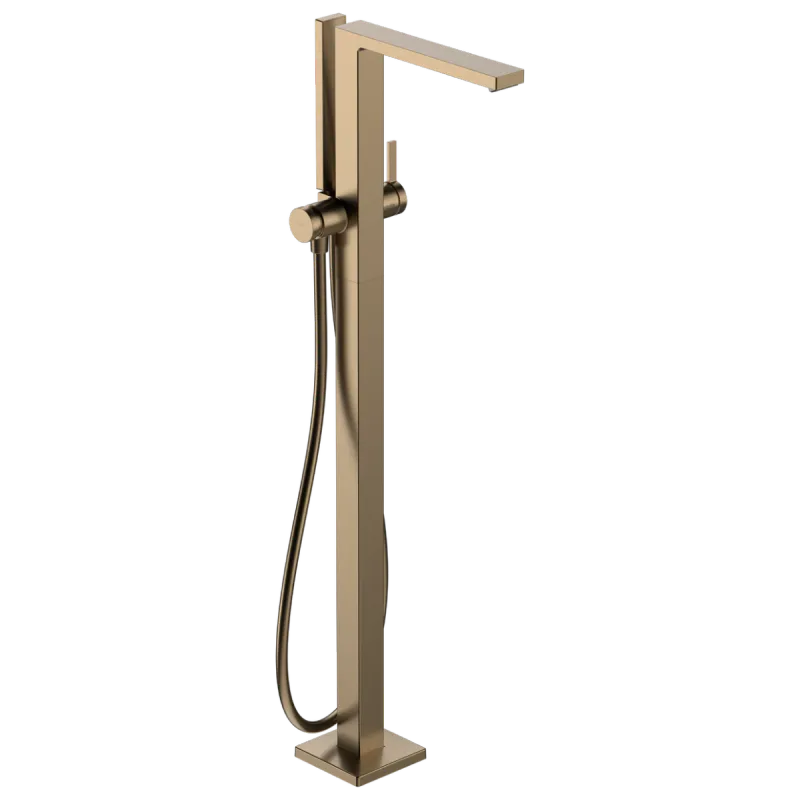 Hansgrohe Tecturis E 1-greps Gulvstående Badekarbatteri