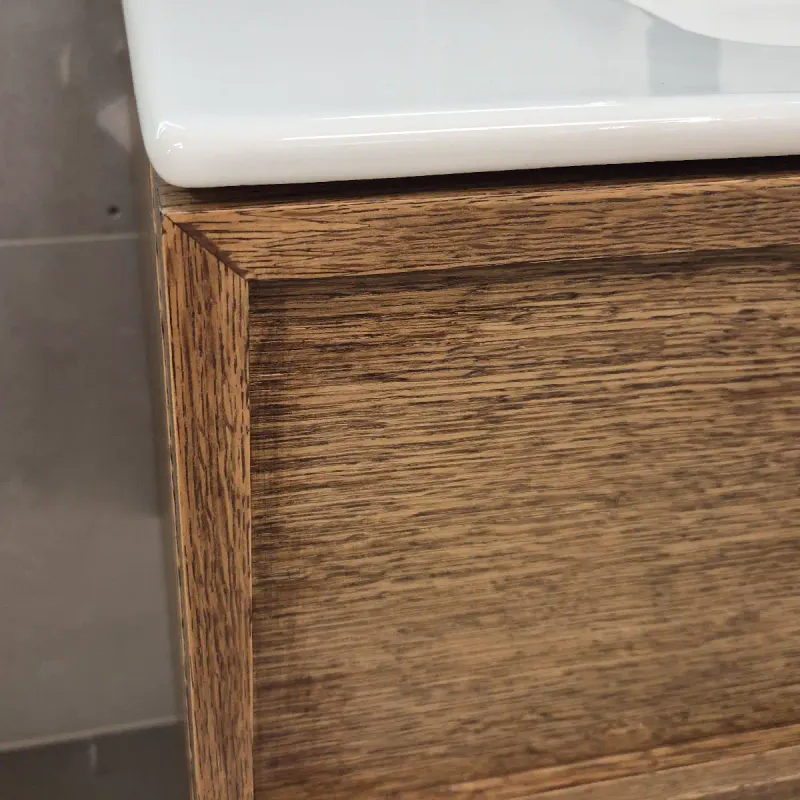 Quadro Bad Nordic Wood 80-100 cm Servantskap - med Servant