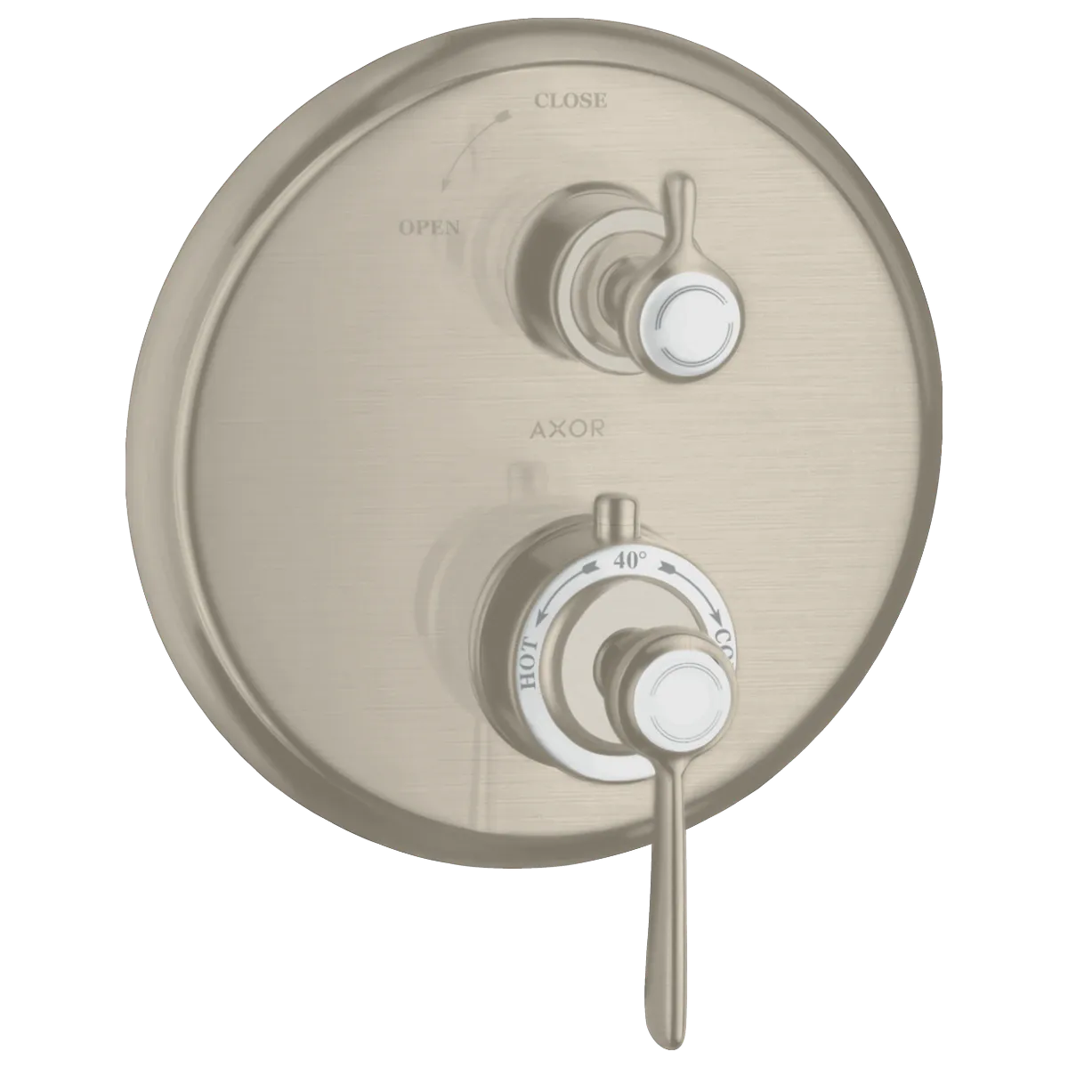 Axor Montreux Innebygd Termostatmodul med vingegrep og avsperring - 1 uttak