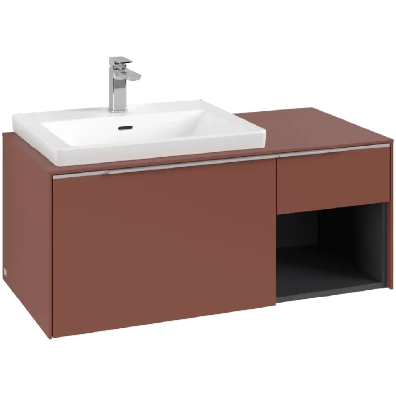 Villeroy & Boch Subway 3.0 100.1 cm servantskap m/benkeplate - uten servant