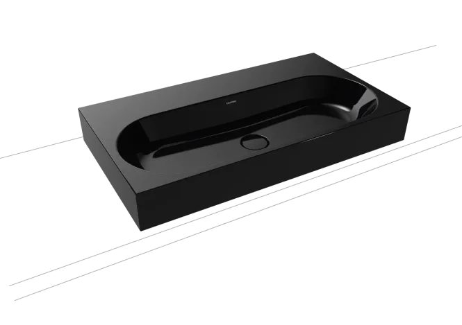 Hovedbilde Kaldewei CENTRO Mod 3058 Toppmontert Servant, 90x50 cm, Black, 0 ...