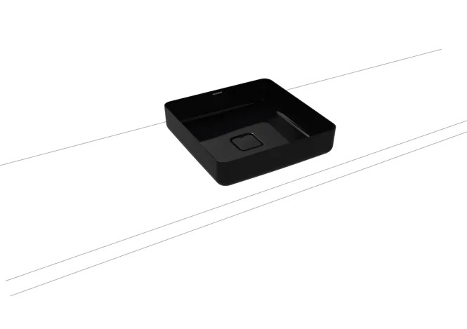 Hovedbilde Kaldewei MIENA Mod 3184 Toppmontert Servant, 40x40 cm, Black, 0 ...