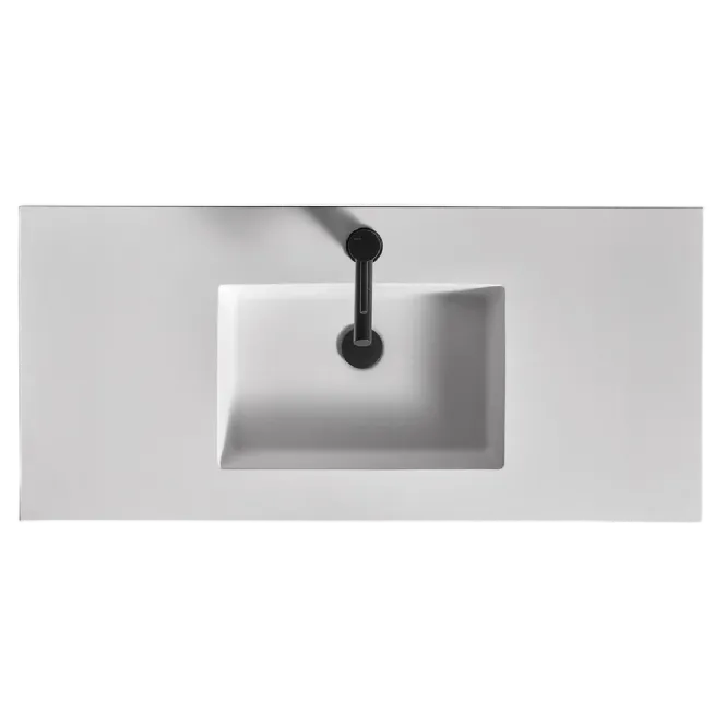 Hovedbilde OUTLET: Haven WSIG/61 White Solid Integrated Sink – Matt hvit