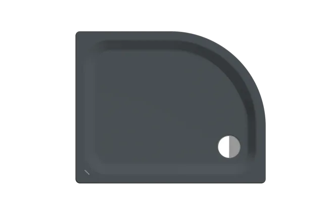 Hovedbilde Kaldewei ZIRKON Mod 603-1 Dusjkar 90x80 cm, Cool Grey 80
