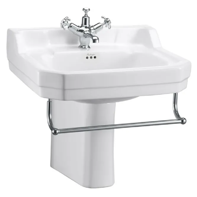 Hovedbilde Burlington Edwardian servant 56x47 cm inkl.halvsøyle i hvit