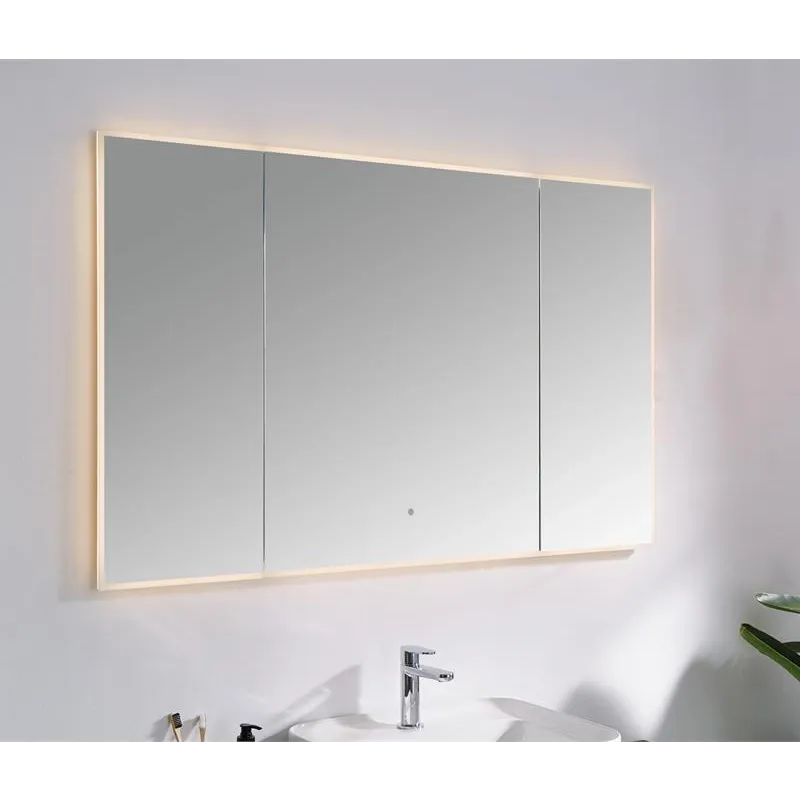 Scala Bad Lecce speil 120-150 cm med belysning