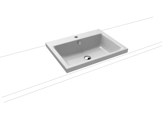 Hovedbilde Kaldewei PURO Mod 3154 Toppmontert Servant, 60x46 cm, Manhattan, 1 ...